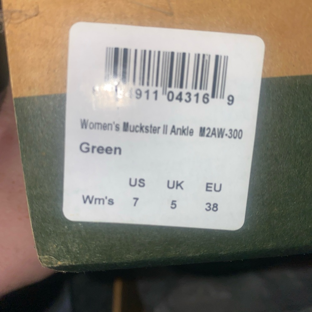 NIB the original Muck Boot Company womens muckster ll ankle M2AW-300 Green - Picture 9 of 15